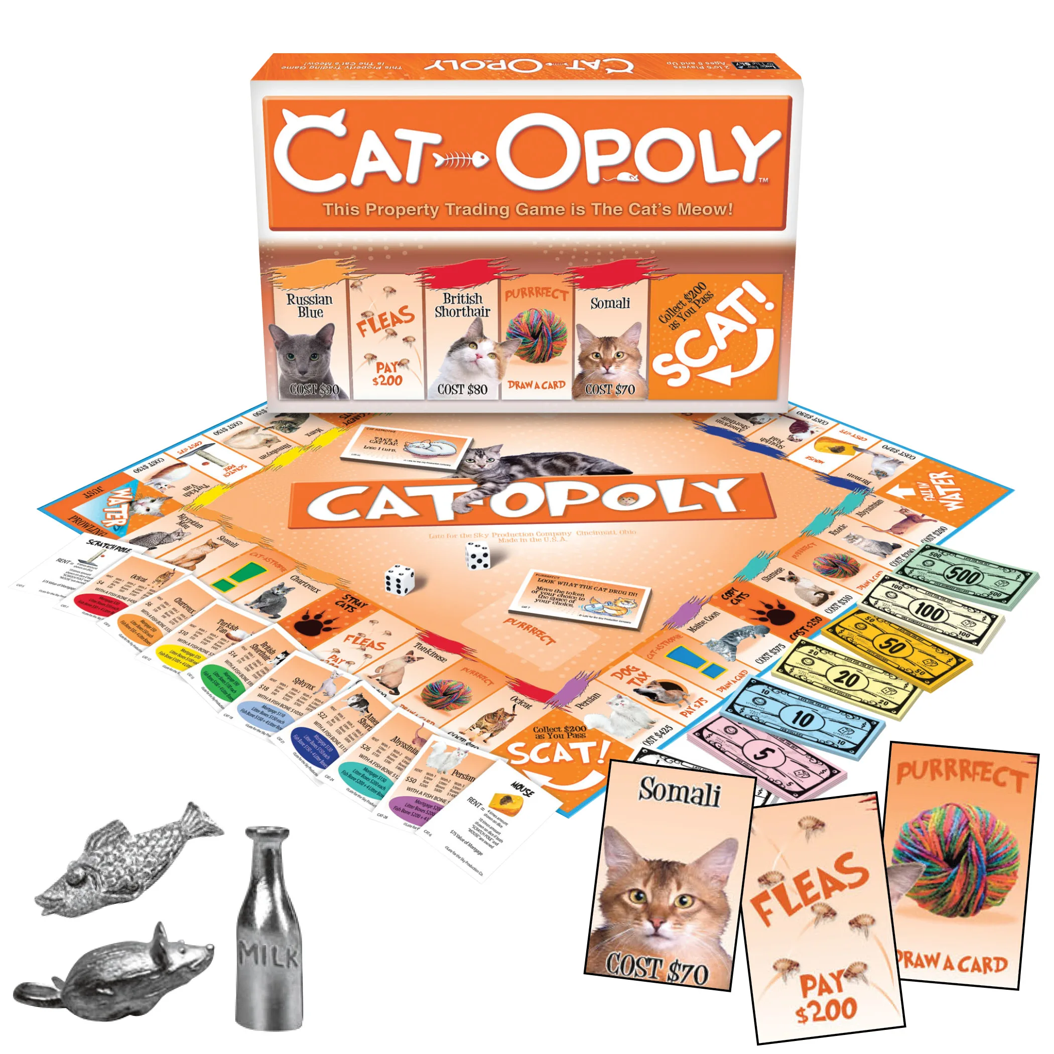 Cat Opoly A Fun Strategic Board Game for Cat Lovers and Families
Cat Opoly A Fun Strategic Board Game for Cat Lovers and Families