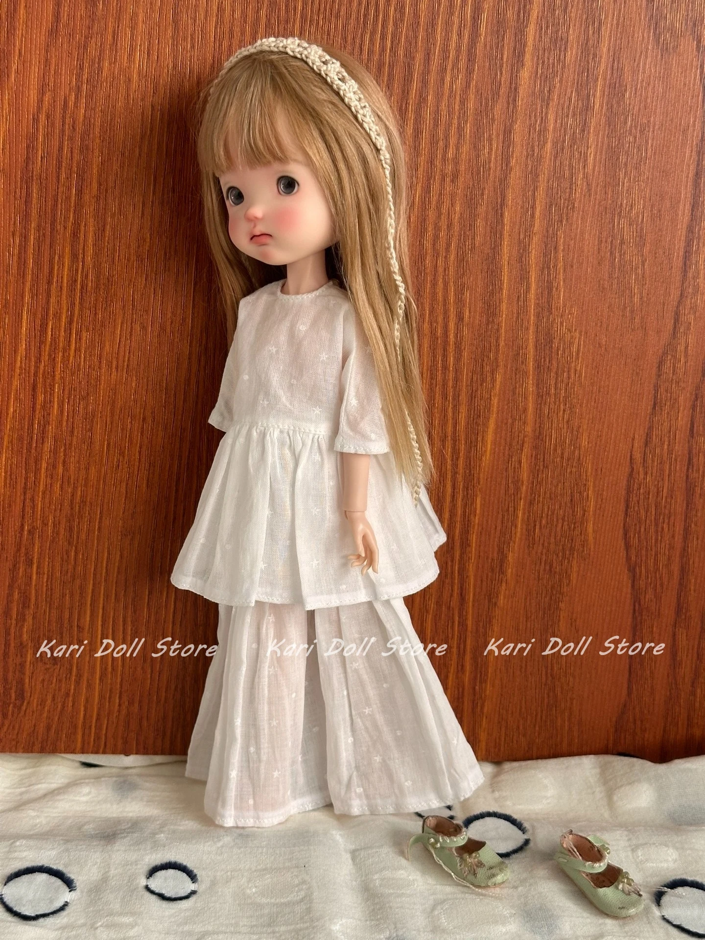 2026 Kari Doll Clothes and skirts Wide-leg pants, top, and headband set for Landazz Landoudou Doll
2026 Kari Doll Clothes and skirts Wide-leg pants, top, and headband set for Landazz Landoudou Doll