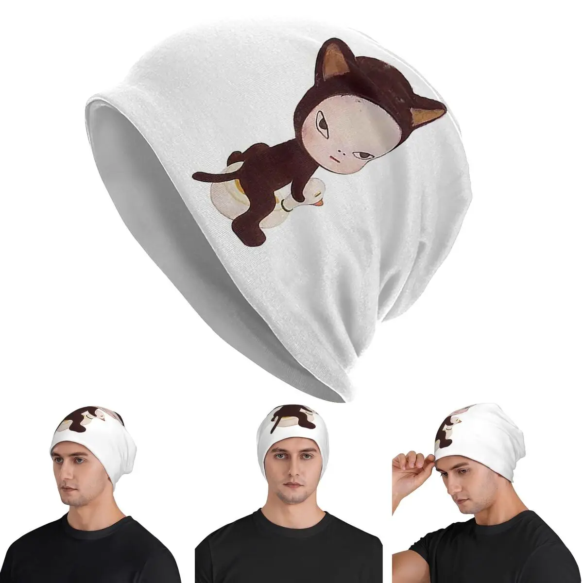 Yoshitomo Nara Skullies Beanies Hats Warm Autumn Winter Outdoor Cap Knitted Bonnet Caps for Men Women Adult
Yoshitomo Nara Skullies Beanies Hats Warm Autumn Winter Outdoor Cap Knitted Bonnet Caps for Men Women Adult