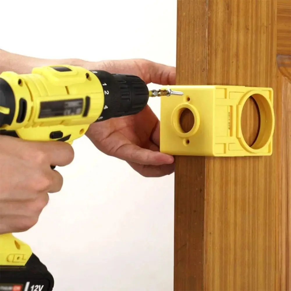 Установочный комплект для штамповки дверного замка. Инструменты для фиксации точного позиционирования. Набор кольцевых пил для дверного замка. Противоскользящие пластиковые рычаги с защелкой.
Установочный комплект для штамповки дверного замка. Инструменты для фиксации точного позиционирования. Набор кольцевых пил для дверного замка. Противоскользящие пластиковые рычаги с защелкой.