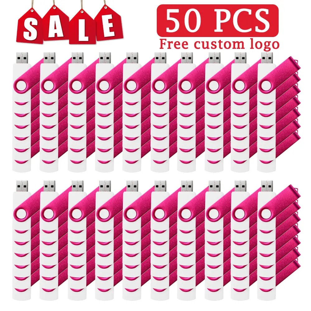 50Pcs/Lot Metal USB 2.0 Flash Drive 4GB 8GB 16GB 32GB Pen Drive Business Memory Stick 64GB 128GB U Disk Free Personalized Logo
50Pcs/Lot Metal USB 2.0 Flash Drive 4GB 8GB 16GB 32GB Pen Drive Business Memory Stick 64GB 128GB U Disk Free Personalized Logo