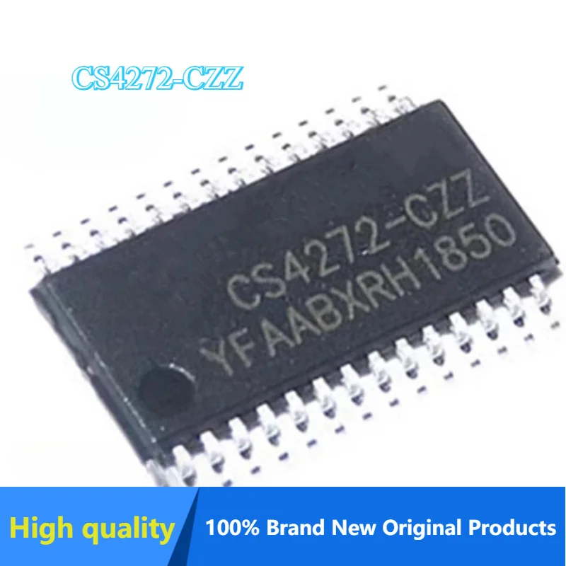 5/10PCS 100% New original CS4272-CZZ CS4272 CS4272-CZZ TSSOP-28 Chipset Original stock
5/10PCS 100% New original CS4272-CZZ CS4272 CS4272-CZZ TSSOP-28 Chipset Original stock