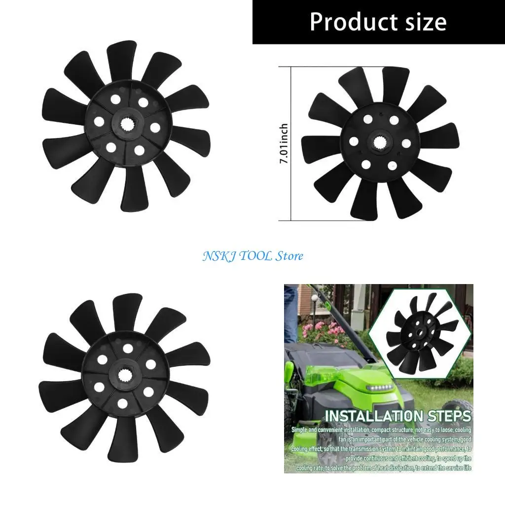 L8RC 10 Blade Cooling Fan For 1A646083070 1A646083050 1A6460-83070 Outdoor Power
L8RC 10 Blade Cooling Fan For 1A646083070 1A646083050 1A6460-83070 Outdoor Power