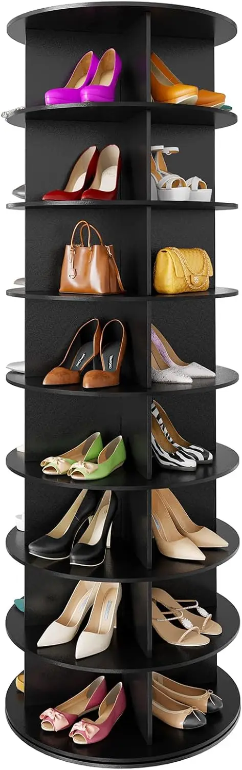 8 Tier Rotating Shoe Rack Tower, Spinning Shoe Display Lazy Susan, Revolving 360 Shoe Rack Storage Round Carousel,
8 Tier Rotating Shoe Rack Tower, Spinning Shoe Display Lazy Susan, Revolving 360 Shoe Rack Storage Round Carousel,