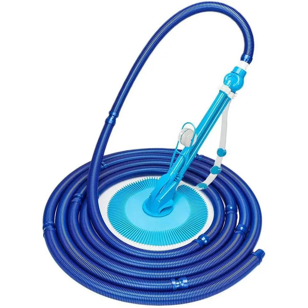 In-Ground Pool Suction Cleaner with Extra Hoses, Quiet Operation, High-Speed Cleaning, Flexible Movement for Skimmer, Leaves, Sa
In-Ground Pool Suction Cleaner with Extra Hoses, Quiet Operation, High-Speed Cleaning, Flexible Movement for Skimmer, Leaves, Sa