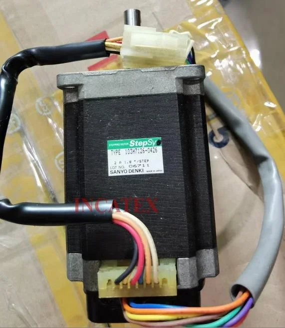 SWF Sunstar Embroidery Machine Spare Parts Genuine SANYO DENKI X-Axis Stepping Motor X-Axis Engine TYPE 103H7126-0426
SWF Sunstar Embroidery Machine Spare Parts Genuine SANYO DENKI X-Axis Stepping Motor X-Axis Engine TYPE 103H7126-0426