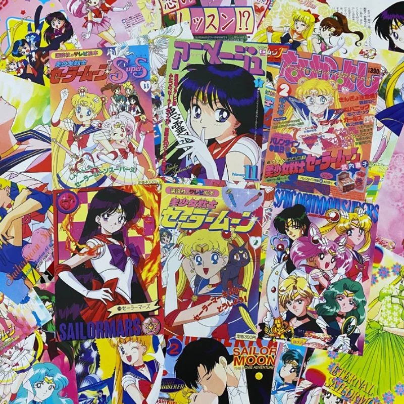 Anime Harajuku American style cartoon American Girl Warrior girl soft girl room decoration painting retro poster wall sticker
Anime Harajuku American style cartoon American Girl Warrior girl soft girl room decoration painting retro poster wall sticker