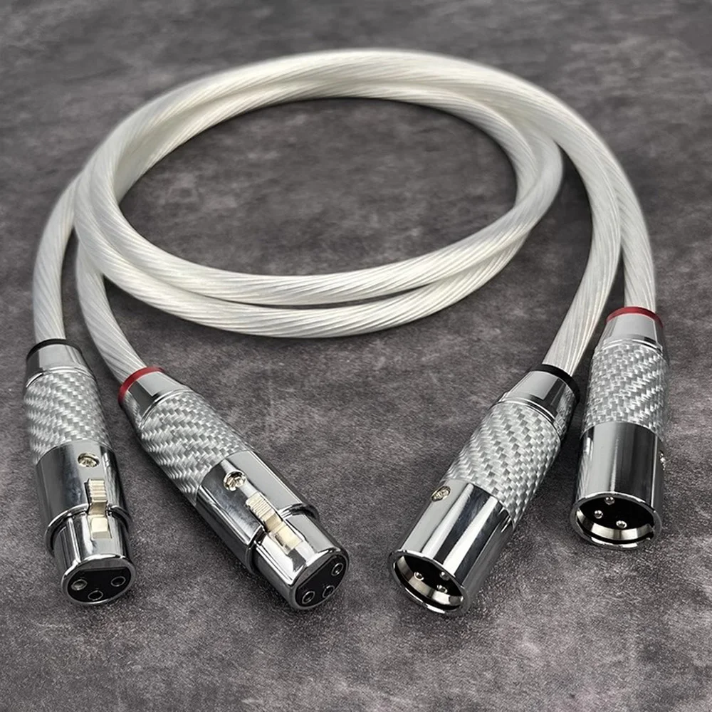 Hifi 5N OCC посеребренный кабель 2 XLR «папа-мама» балансный аудиокабель Hi-End 3-контактные разъемы XLR Кабель микрофона XLR
Hifi 5N OCC посеребренный кабель 2 XLR «папа-мама» балансный аудиокабель Hi-End 3-контактные разъемы XLR Кабель микрофона XLR