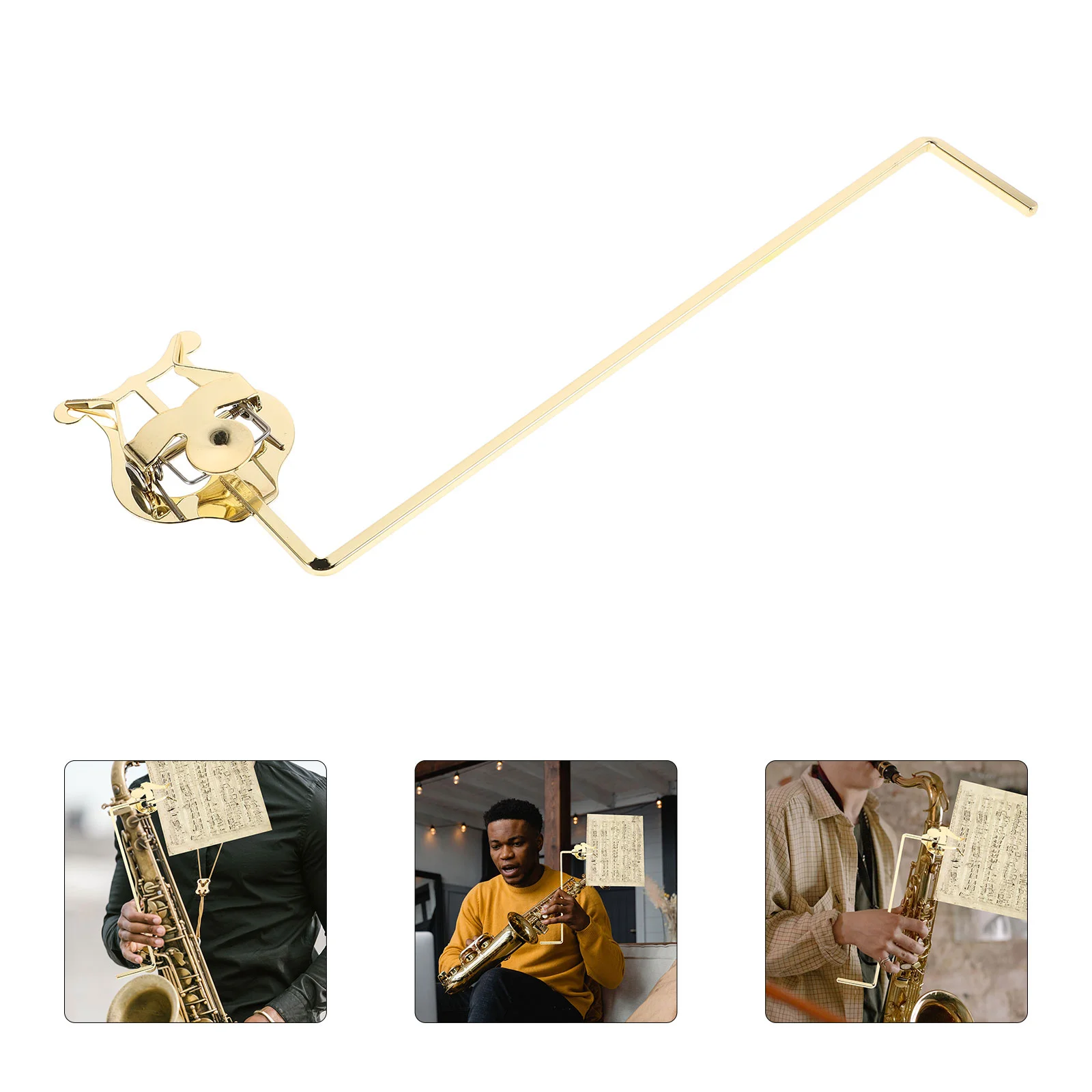 Saxophone Music Folder Piano Clip Flute Lyre Clarinet for Notation Metal Soprano Stand Accessories
Saxophone Music Folder Piano Clip Flute Lyre Clarinet for Notation Metal Soprano Stand Accessories