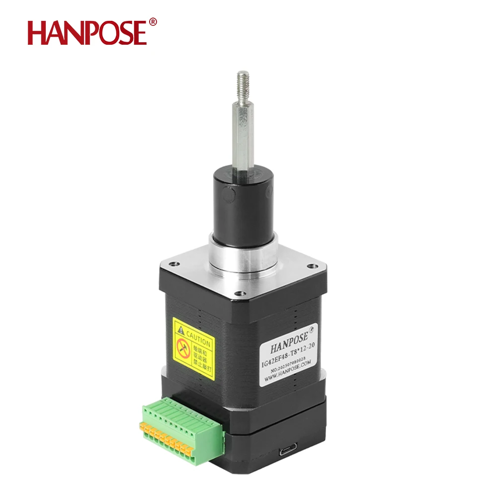 X HANPOSE IG42EF48/60/40-T8*12-20 48mm Integrated Fixed Axis Motor 2.25v 2.5a 1.8 ° NEMA17 Closed-Loop Motor
X HANPOSE IG42EF48/60/40-T8*12-20 48mm Integrated Fixed Axis Motor 2.25v 2.5a 1.8 ° NEMA17 Closed-Loop Motor