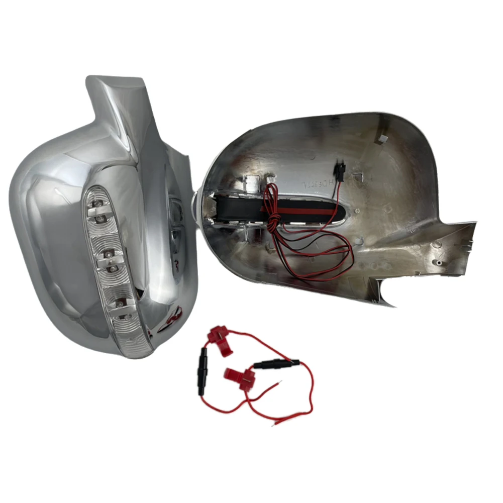 Superior-1Pair Car Rearview Mirror Covers With LED Line For M-Class W163 ML Class 1997-2005 Side Door Mirror Trim
Superior-1Pair Car Rearview Mirror Covers With LED Line For M-Class W163 ML Class 1997-2005 Side Door Mirror Trim