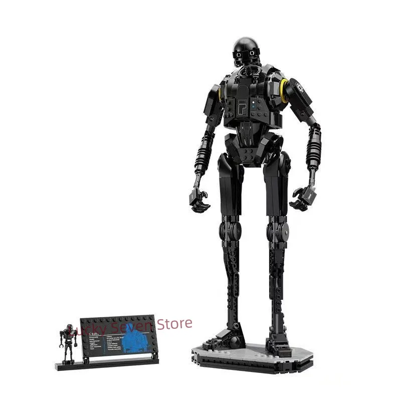 Новые космические войны K-2S0, робот безопасности, экшн-фигурка, сборка, строительный блок, 845 шт., K-2S0, коллекция роботов безопасности, строительные блоки
Новые космические войны K-2S0, робот безопасности, экшн-фигурка, сборка, строительный блок, 845 шт., K-2S0, коллекция роботов безопасности, строительные блоки