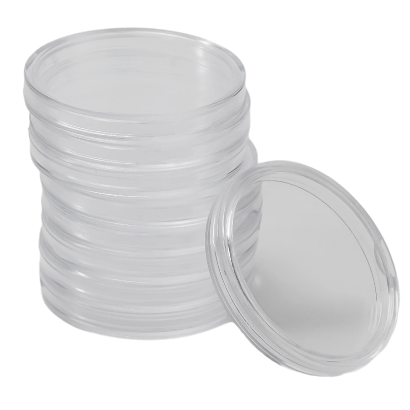Prevent Damage and Maintain the Quality of Your Coins with 100 Rimless Clear Capsules for 39mm Coins Order Now
Prevent Damage and Maintain the Quality of Your Coins with 100 Rimless Clear Capsules for 39mm Coins Order Now
