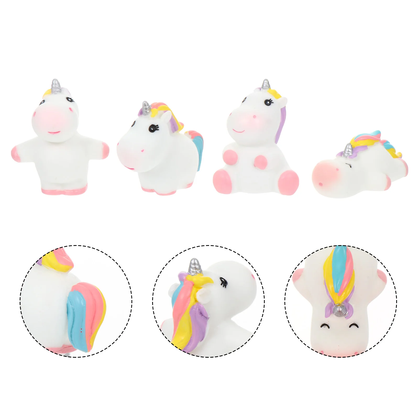 4Pcs Mini Unicorn Resin Durable Decoration Garden Planter Decor Unicorn Miniature House Gift
4Pcs Mini Unicorn Resin Durable Decoration Garden Planter Decor Unicorn Miniature House Gift