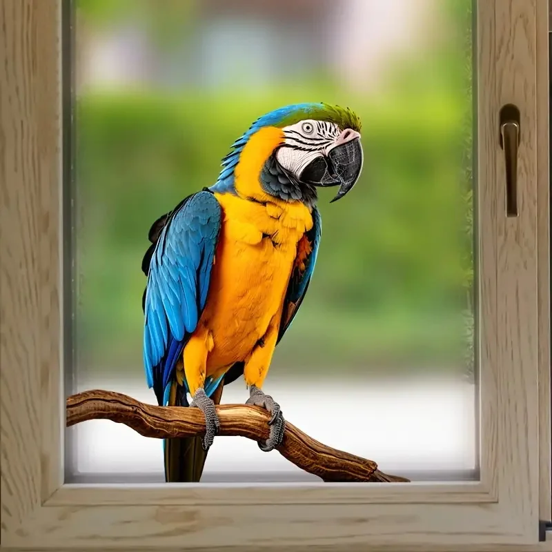 Creative Cartoon Wall Sticker Parrot,Window Sticker For Bedroom, Living Room, Glass Door And Window, Home Decoration
Creative Cartoon Wall Sticker Parrot,Window Sticker For Bedroom, Living Room, Glass Door And Window, Home Decoration