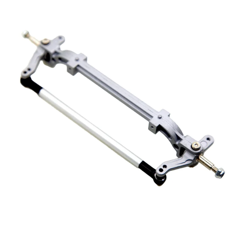 Для 1/14 головки трактора Tamiya без привода, металлическое рулевое управление, передняя ось, модификация головки трактора Tamiya, сделай сам, серебро, простая установка
Для 1/14 головки трактора Tamiya без привода, металлическое рулевое управление, передняя ось, модификация головки трактора Tamiya, сделай сам, серебро, простая установка