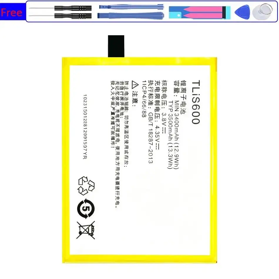 Tlis600 Metal Version 3500Mah Mobile Phone Battery For Tcl 3N I718M M2U M2L M2M Reliable Power Supply
Tlis600 Metal Version 3500Mah Mobile Phone Battery For Tcl 3N I718M M2U M2L M2M Reliable Power Supply