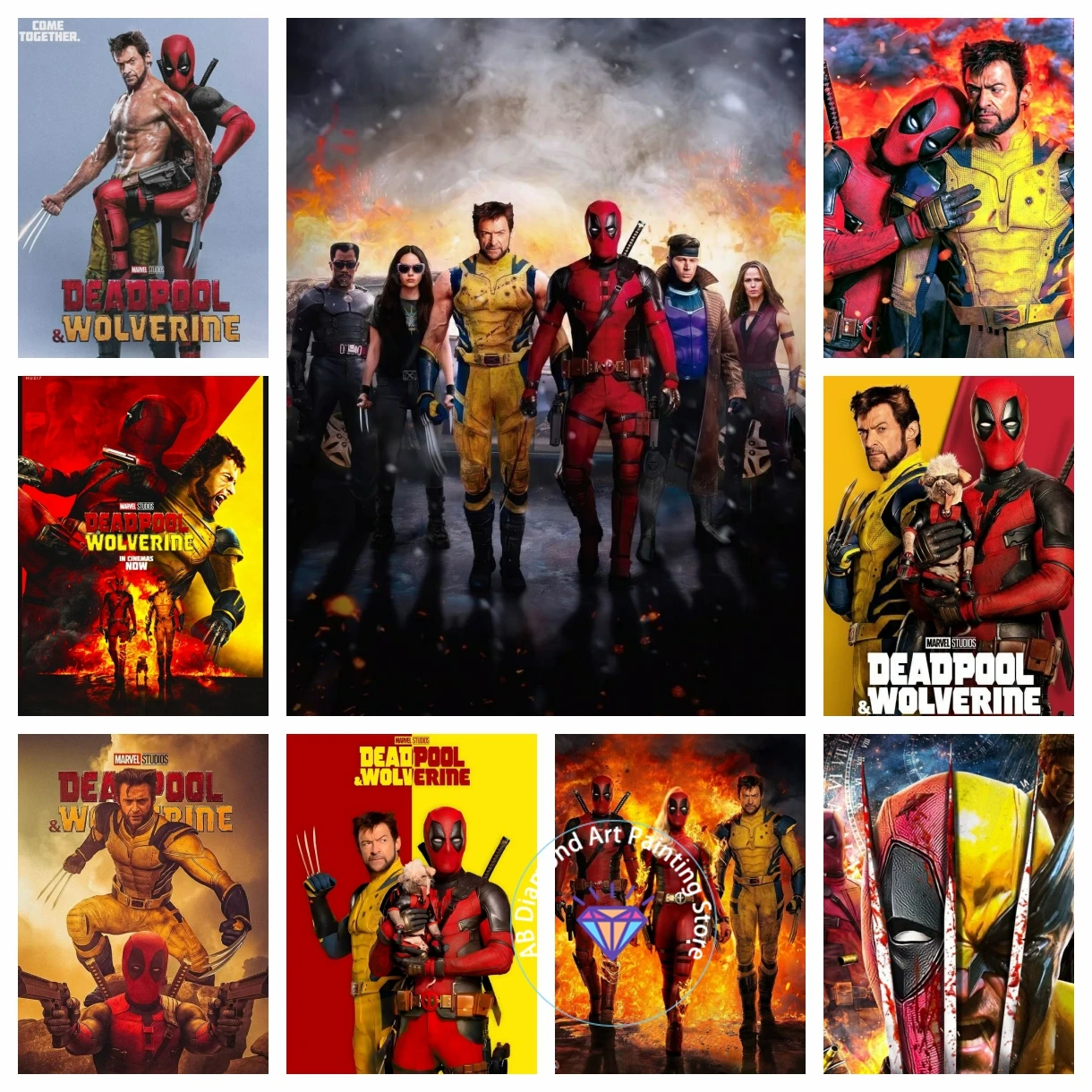 Дэдпул и Росомаха Marvel AB комплект алмазной живописи DIY Алмазная вышивка крестиком ручной работы художественный подарок ремесла домашний декор подарок
Дэдпул и Росомаха Marvel AB комплект алмазной живописи DIY Алмазная вышивка крестиком ручной работы художественный подарок ремесла домашний декор подарок