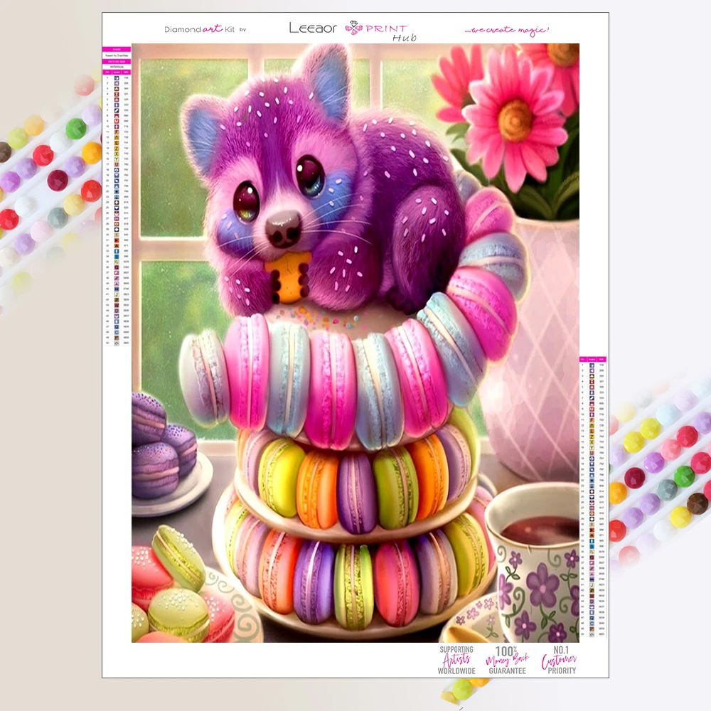 Diamond Painting Sweets Raccoon Full Diamond Mosaic Cute Animals Rhinestones Embroidery Cross Stitch Kits Home Decor 5D DIY
Diamond Painting Sweets Raccoon Full Diamond Mosaic Cute Animals Rhinestones Embroidery Cross Stitch Kits Home Decor 5D DIY