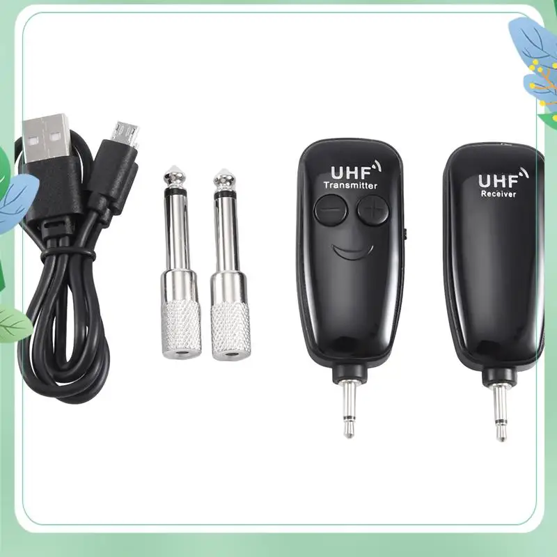 SYDS UHF Wireless System USB Rechargeable Wireless Guitar Pickup Audio Transmitter Receiver For Electric Guitar Bass Violin
SYDS UHF Wireless System USB Rechargeable Wireless Guitar Pickup Audio Transmitter Receiver For Electric Guitar Bass Violin