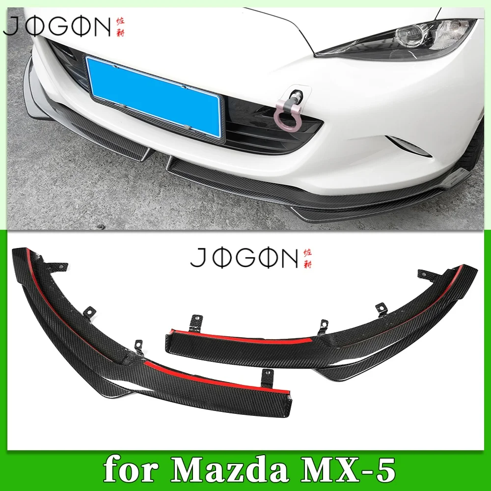 Replace Fiber Car Front Bumper Lip Spoiler Body Kit Guard Splitter Cover Trim Accessories For Mazda MX-5 MX5 Miata ND 2016-2023
Replace Fiber Car Front Bumper Lip Spoiler Body Kit Guard Splitter Cover Trim Accessories For Mazda MX-5 MX5 Miata ND 2016-2023