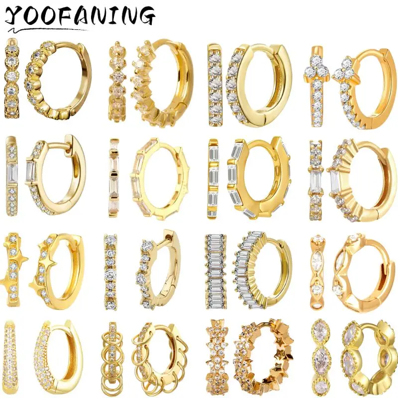 925 Sterling Silver Needle Exquisite Simple White Zircon Hoop Earrings Fashionable And Elegant Women Daily Outings Wear Jewelry
925 Sterling Silver Needle Exquisite Simple White Zircon Hoop Earrings Fashionable And Elegant Women Daily Outings Wear Jewelry