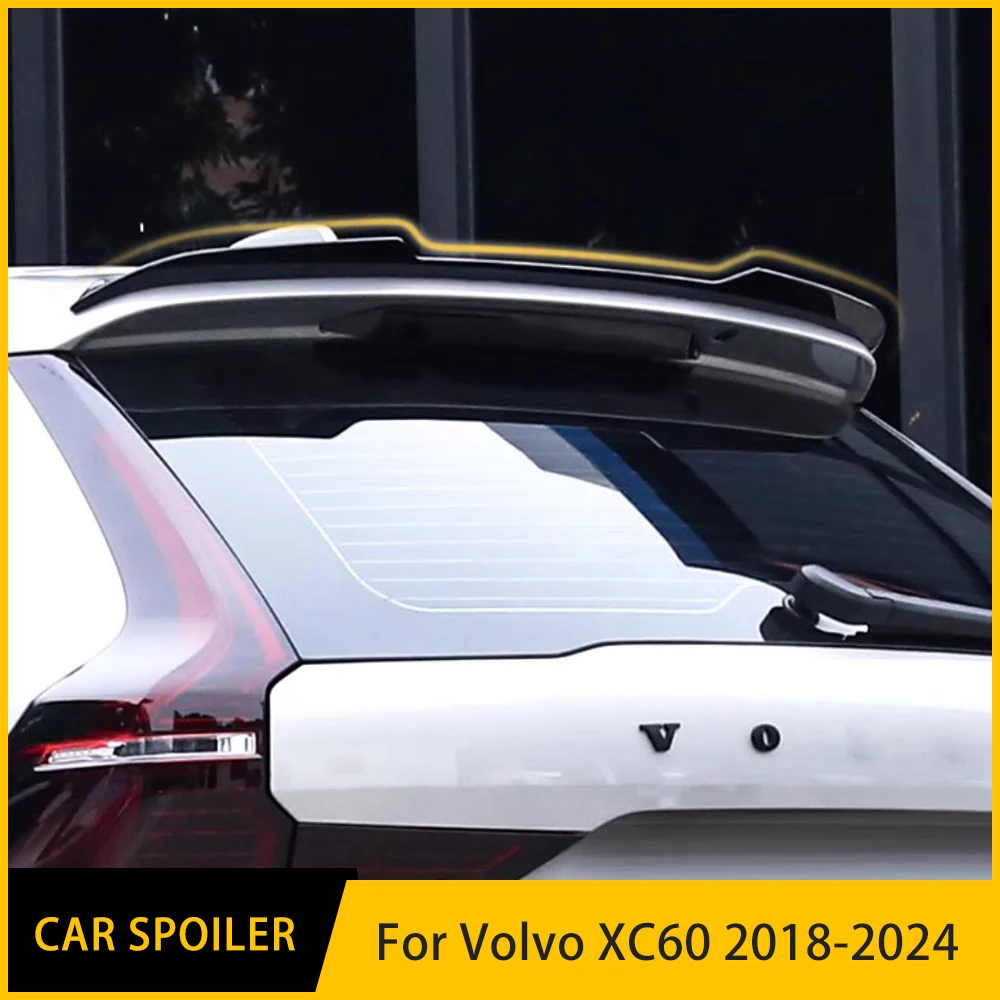 For Volvo XC60 Car Body Styling Rear Tail Spoiler High Quality Carbon Black ABS Plastic Wing Rear Trunk Accessories 2018-2024
For Volvo XC60 Car Body Styling Rear Tail Spoiler High Quality Carbon Black ABS Plastic Wing Rear Trunk Accessories 2018-2024