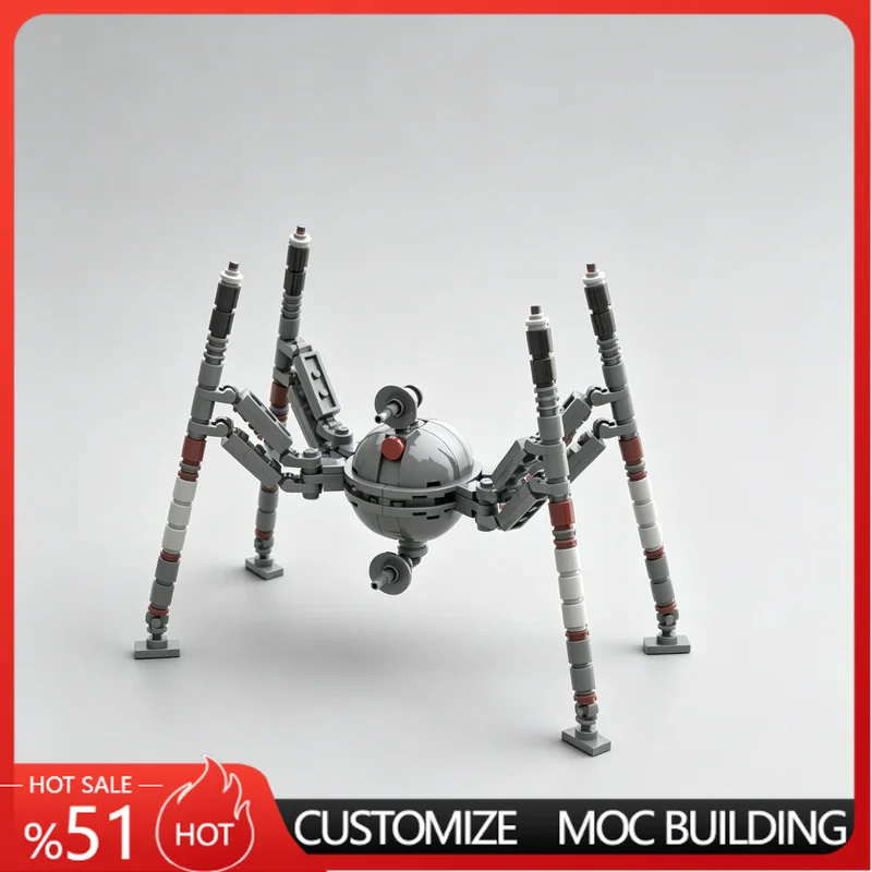 NEW 217 Parts Sci-Fi Droid Model Building Blocks Mechanical Customize Creature Assembly Toy Educational DIY Gift For Collector
NEW 217 Parts Sci-Fi Droid Model Building Blocks Mechanical Customize Creature Assembly Toy Educational DIY Gift For Collector