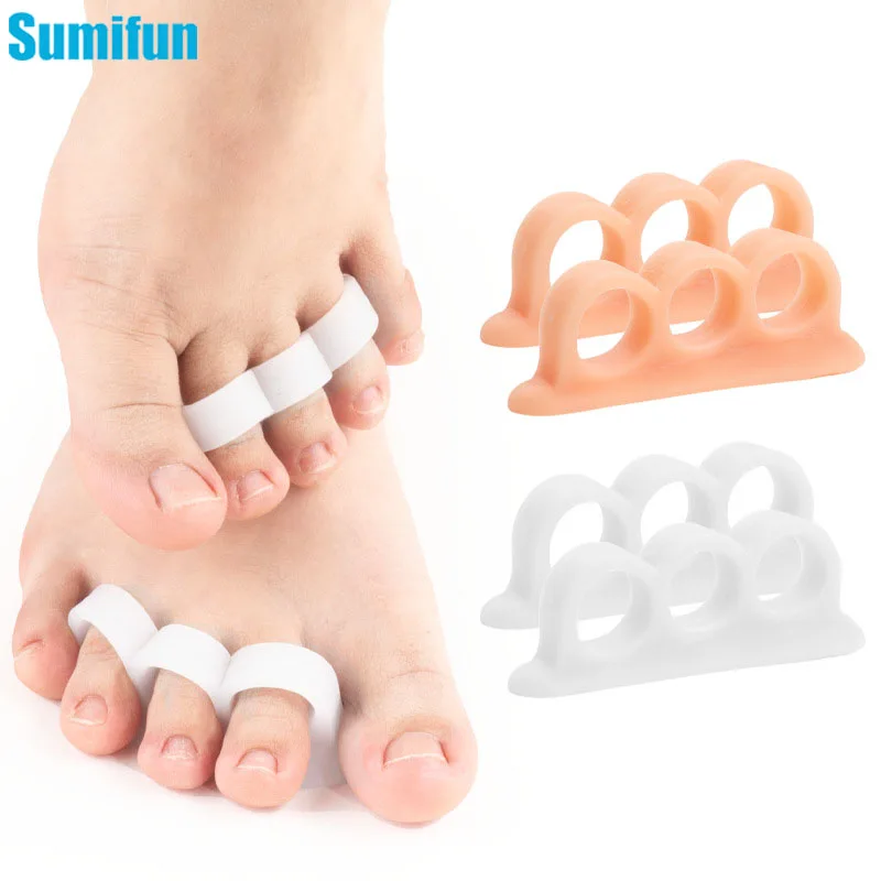 1Pair Silicone Gel Hammer Toe Straightener Corrector for Curled Toes Corrector Feet Foot Pain Relief Separator Gel Support Pad
1Pair Silicone Gel Hammer Toe Straightener Corrector for Curled Toes Corrector Feet Foot Pain Relief Separator Gel Support Pad