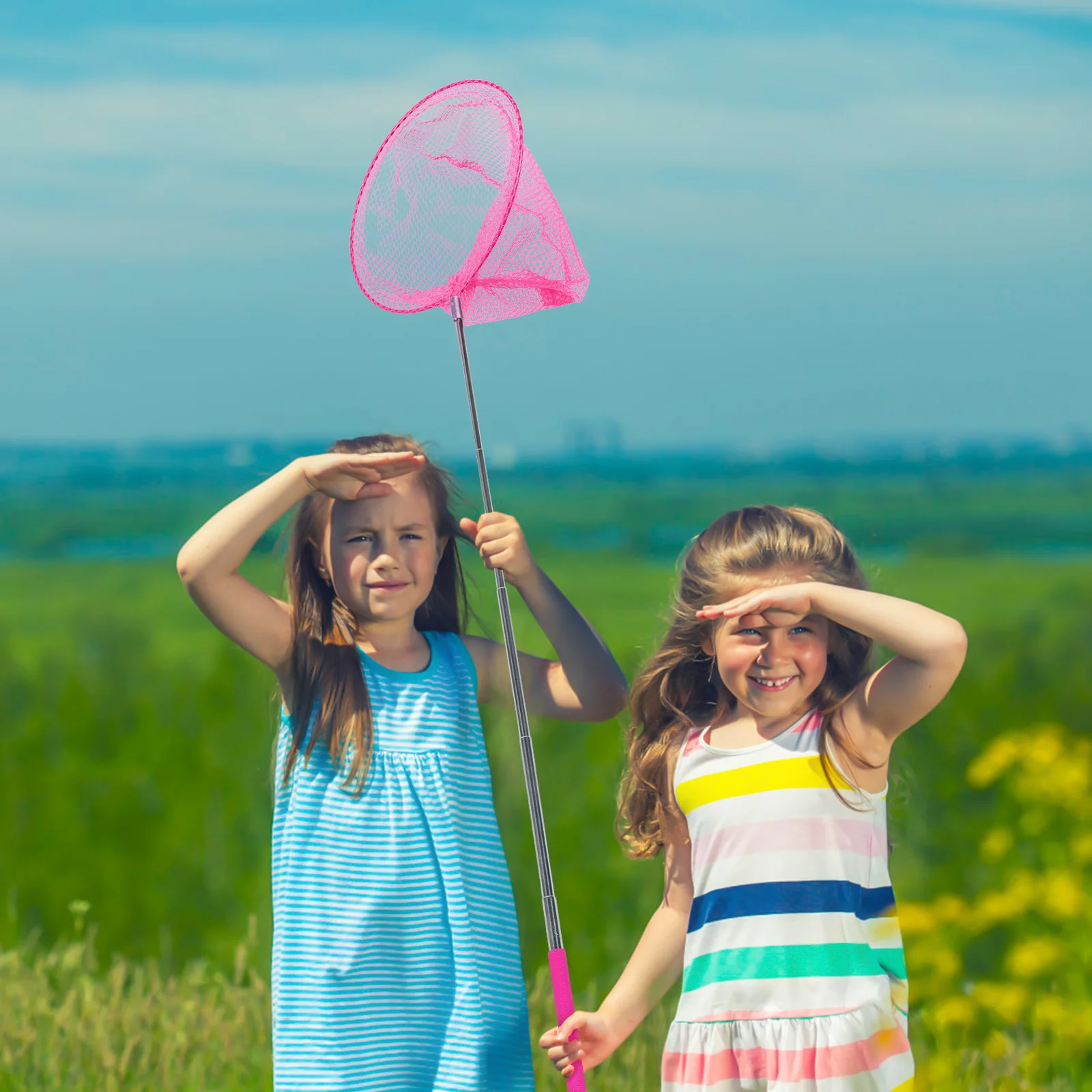 Retractable Fish Net Kids Toys Lightweight Safe Outdoor Insect Catcher Butterfly Net Telescopic Pole Adjustable Length Storage
Retractable Fish Net Kids Toys Lightweight Safe Outdoor Insect Catcher Butterfly Net Telescopic Pole Adjustable Length Storage