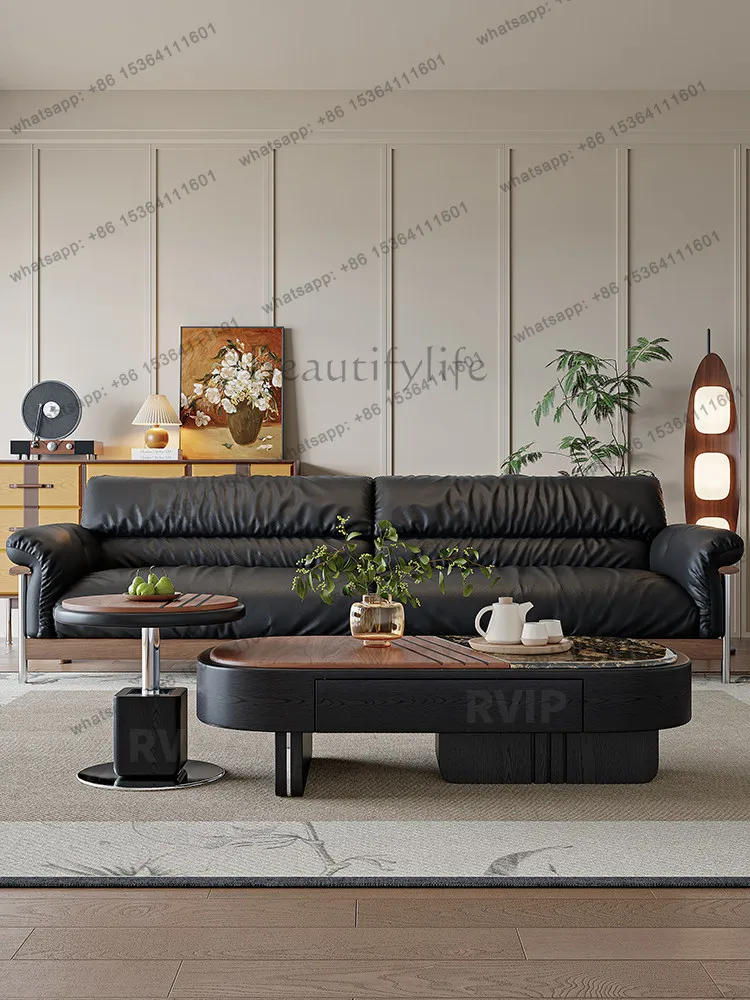 Medieval oval coffee table living room with storage high-end light luxury small side table
Medieval oval coffee table living room with storage high-end light luxury small side table