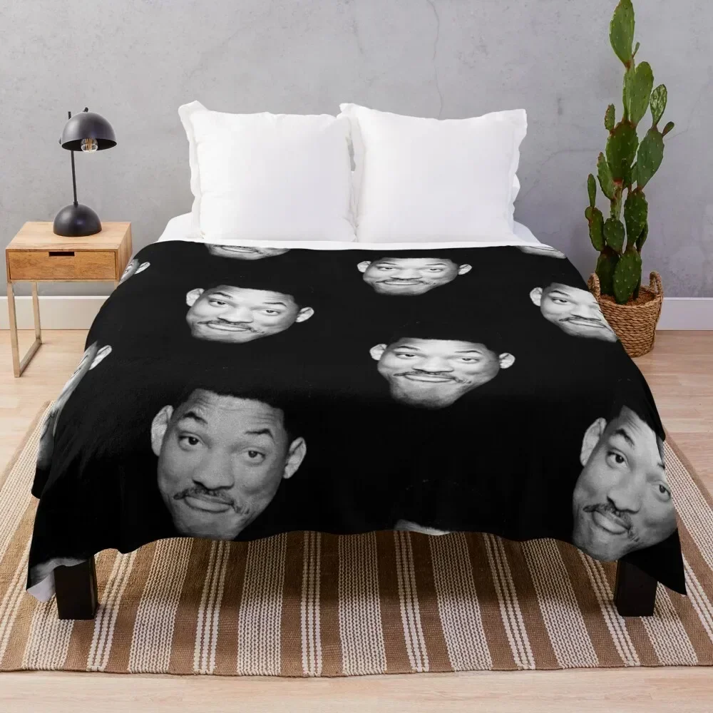 Will smith portrait Throw Blanket Flannel Fleece Soft Warm Throw Blanket
Will smith portrait Throw Blanket Flannel Fleece Soft Warm Throw Blanket