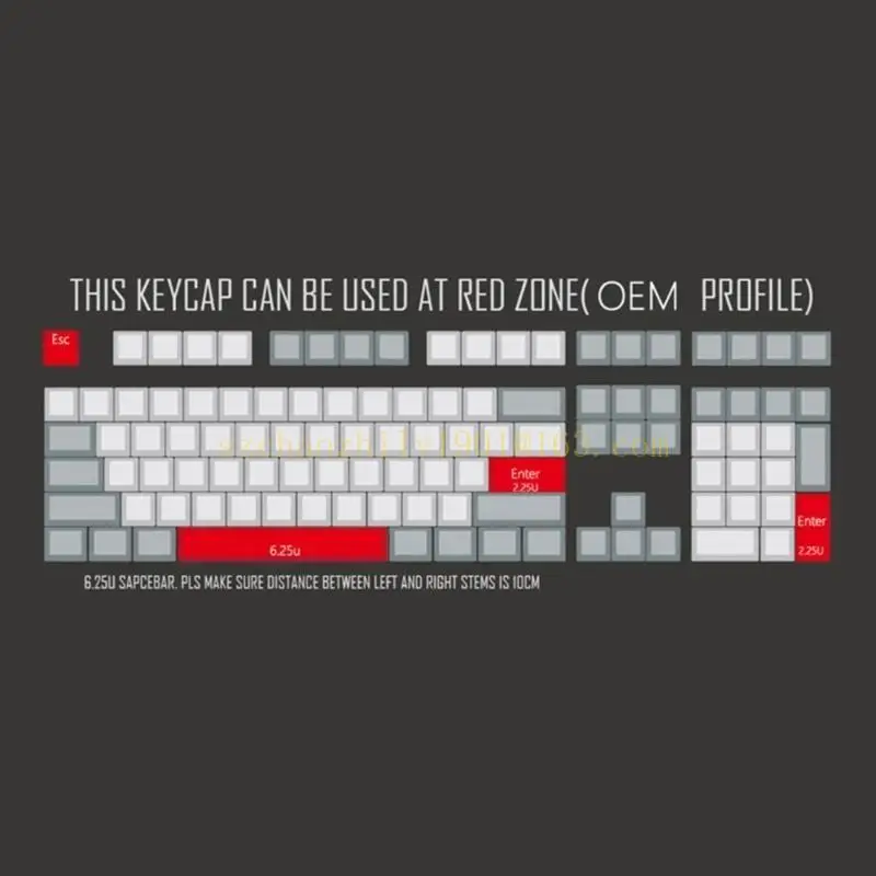 62KA PBT OEM Profile Keycaps for Mechanical Keyboard Space Enter ESC Color KeyCaps
62KA PBT OEM Profile Keycaps for Mechanical Keyboard Space Enter ESC Color KeyCaps