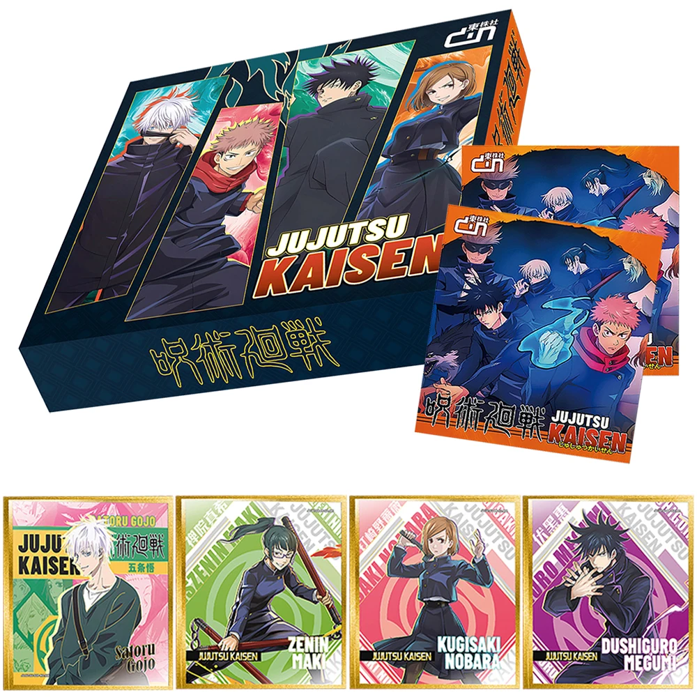 Fantasy Anime Jujutsu Kaisen Collection Color Paper Card HD Character Cards Fans' Like Handsome Protagonist Exquisite Peripheral
Fantasy Anime Jujutsu Kaisen Collection Color Paper Card HD Character Cards Fans' Like Handsome Protagonist Exquisite Peripheral