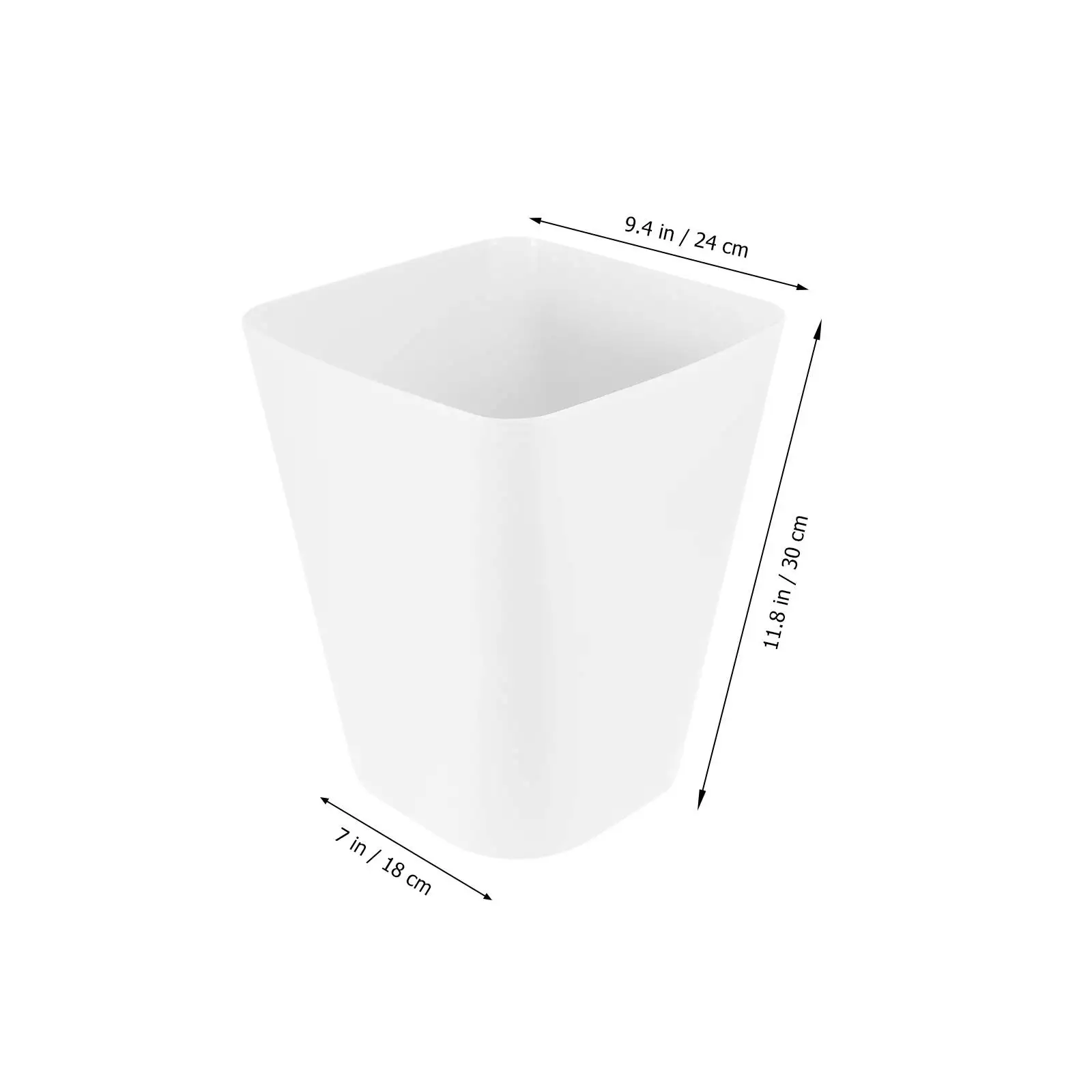 Square Trash Can Large White Simple Design Home Office Bathroom Hotel Garbage Bin Big Opening Material Bedroom Kitchen
Square Trash Can Large White Simple Design Home Office Bathroom Hotel Garbage Bin Big Opening Material Bedroom Kitchen