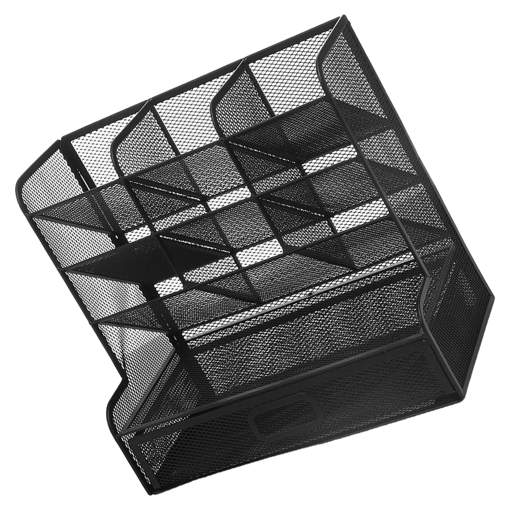 Multi Layer Storage Box 9 Grid Metal Pen Holder Black Color Stationery Organizer Desk Organizer Storage Rack Stationery
Multi Layer Storage Box 9 Grid Metal Pen Holder Black Color Stationery Organizer Desk Organizer Storage Rack Stationery