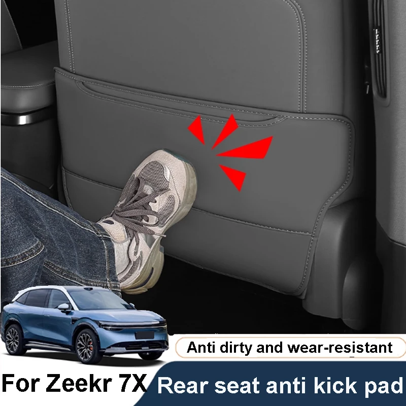 Для ZEEKR 7X 2025 2026, защитная накладка на заднее сиденье автомобиля, защита от царапин, кожаная защита от грязи и царапин, аксессуары для интерьера
Для ZEEKR 7X 2025 2026, защитная накладка на заднее сиденье автомобиля, защита от царапин, кожаная защита от грязи и царапин, аксессуары для интерьера