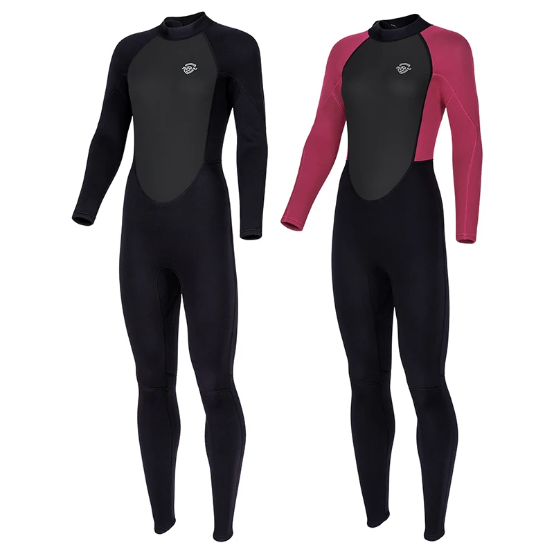 Women's Mens 3mm Neoprene Full Body Wetsuit Back Zip Long Sleeve Thermal Diving Suit for Surfing Snorkeling Scuba Diving
Women's Mens 3mm Neoprene Full Body Wetsuit Back Zip Long Sleeve Thermal Diving Suit for Surfing Snorkeling Scuba Diving