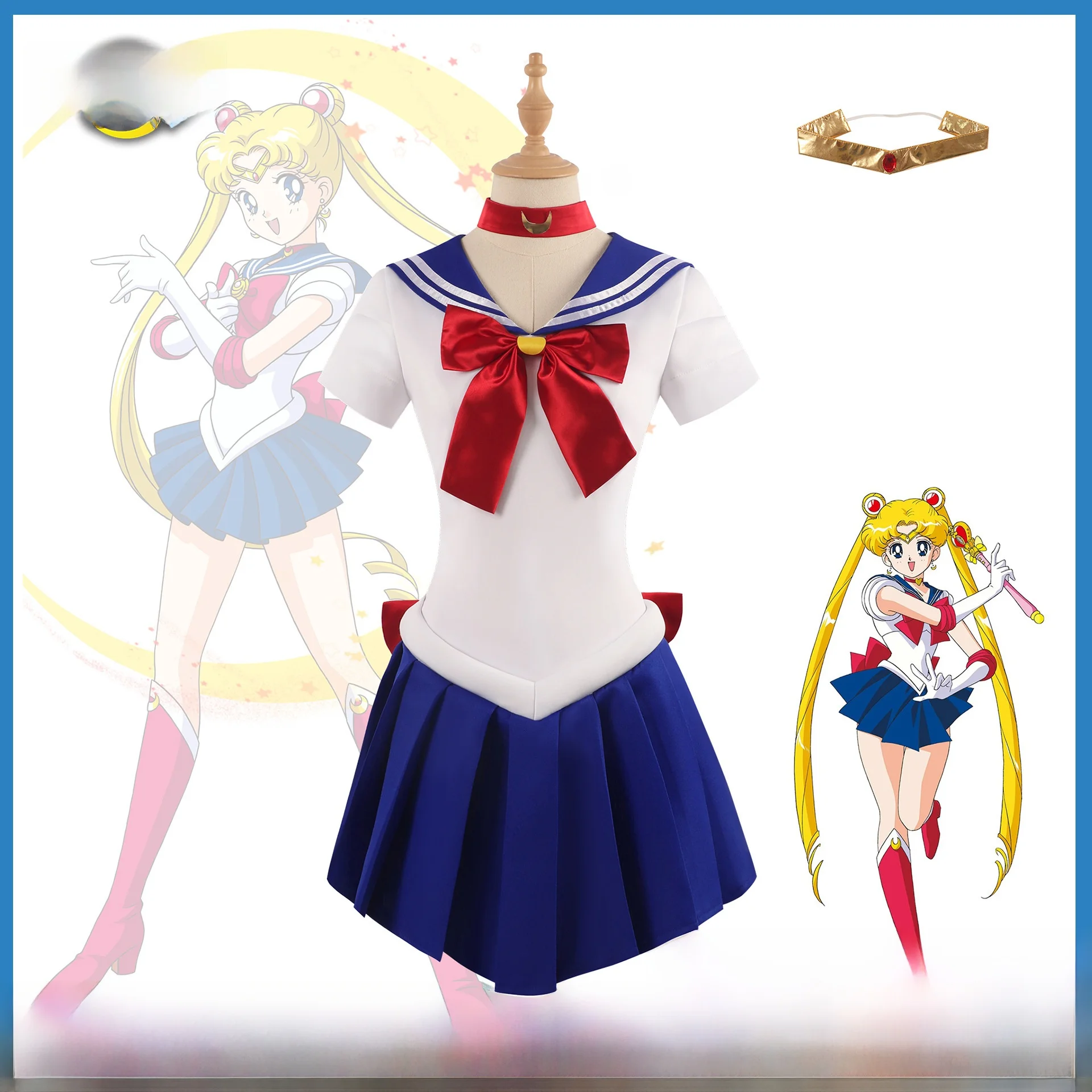 Костюм для косплея Сейлор Мун: Водный Ледяной Лунный Костюм, Полный Комплект, Кросс-бордер, Красивая Девушка-Боевик, Традиционный Китайский...
Костюм для косплея Сейлор Мун: Водный Ледяной Лунный Костюм, Полный Комплект, Кросс-бордер, Красивая Девушка-Боевик, Традиционный Китайский...