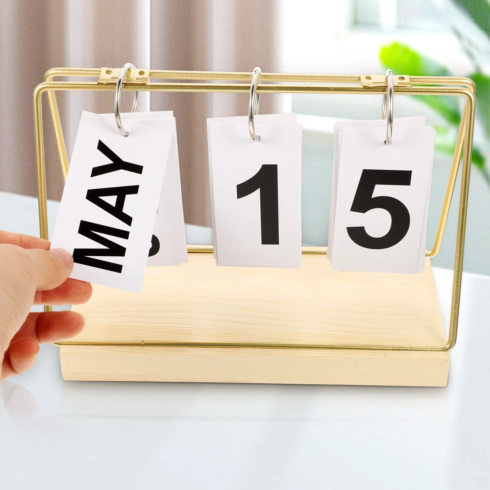 Desk Calendar Wooden Ornaments Office Advent for Children Mini Desktop Iron Calendars
Desk Calendar Wooden Ornaments Office Advent for Children Mini Desktop Iron Calendars