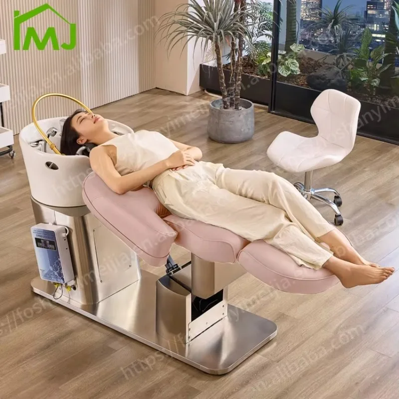 2026 Hair Washing Lay Down Salon Camas Para Spa Japanese Head Spa and Shampoo Chair
2026 Hair Washing Lay Down Salon Camas Para Spa Japanese Head Spa and Shampoo Chair
