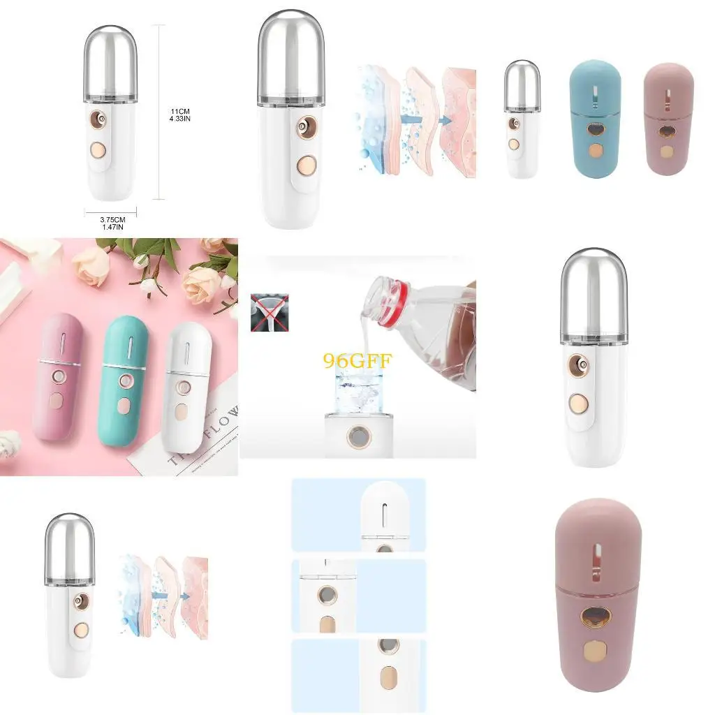 96GF Hydrator Sprayer Nebulizer Women Beauty Instruments Home Mini USB Rechargeable Humidifier Face Steamer Skin Care
96GF Hydrator Sprayer Nebulizer Women Beauty Instruments Home Mini USB Rechargeable Humidifier Face Steamer Skin Care