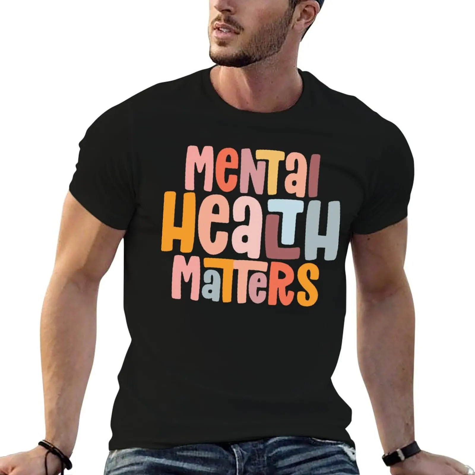 Mental Health Matters Mental Health Awareness Illness T-Shirt cute clothes plus size clothes plain black t shirts men
Mental Health Matters Mental Health Awareness Illness T-Shirt cute clothes plus size clothes plain black t shirts men