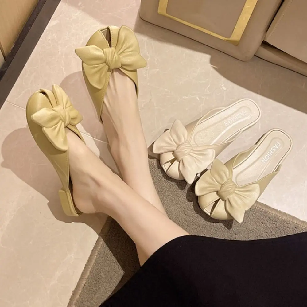 All Match Hollow Out Bowknot Flat Slippers PVC Anti Slip Sweet Sandals Korean Style Footwear Sandals Flats Women Women
All Match Hollow Out Bowknot Flat Slippers PVC Anti Slip Sweet Sandals Korean Style Footwear Sandals Flats Women Women