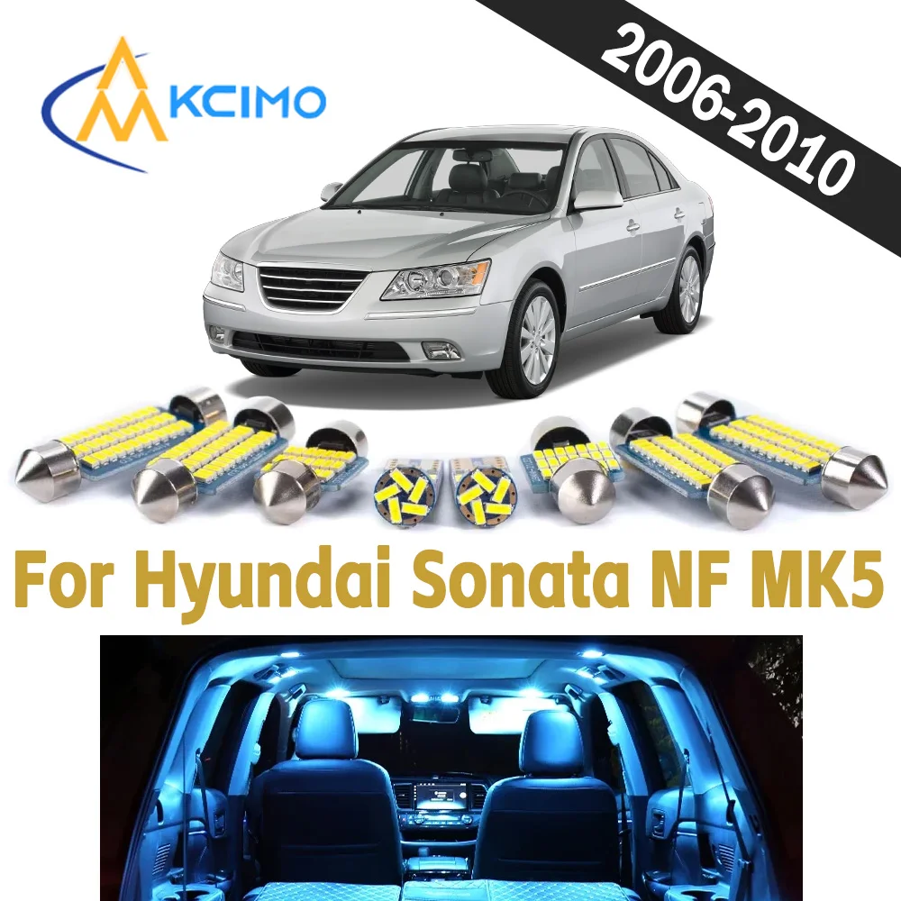 Durable Auto Interior LED Light Kit For Hyundai Sonata NF 2006-2010 CANBUS Bright Wear Resistant Vehicle Indoor Lighting Bulbs
Durable Auto Interior LED Light Kit For Hyundai Sonata NF 2006-2010 CANBUS Bright Wear Resistant Vehicle Indoor Lighting Bulbs