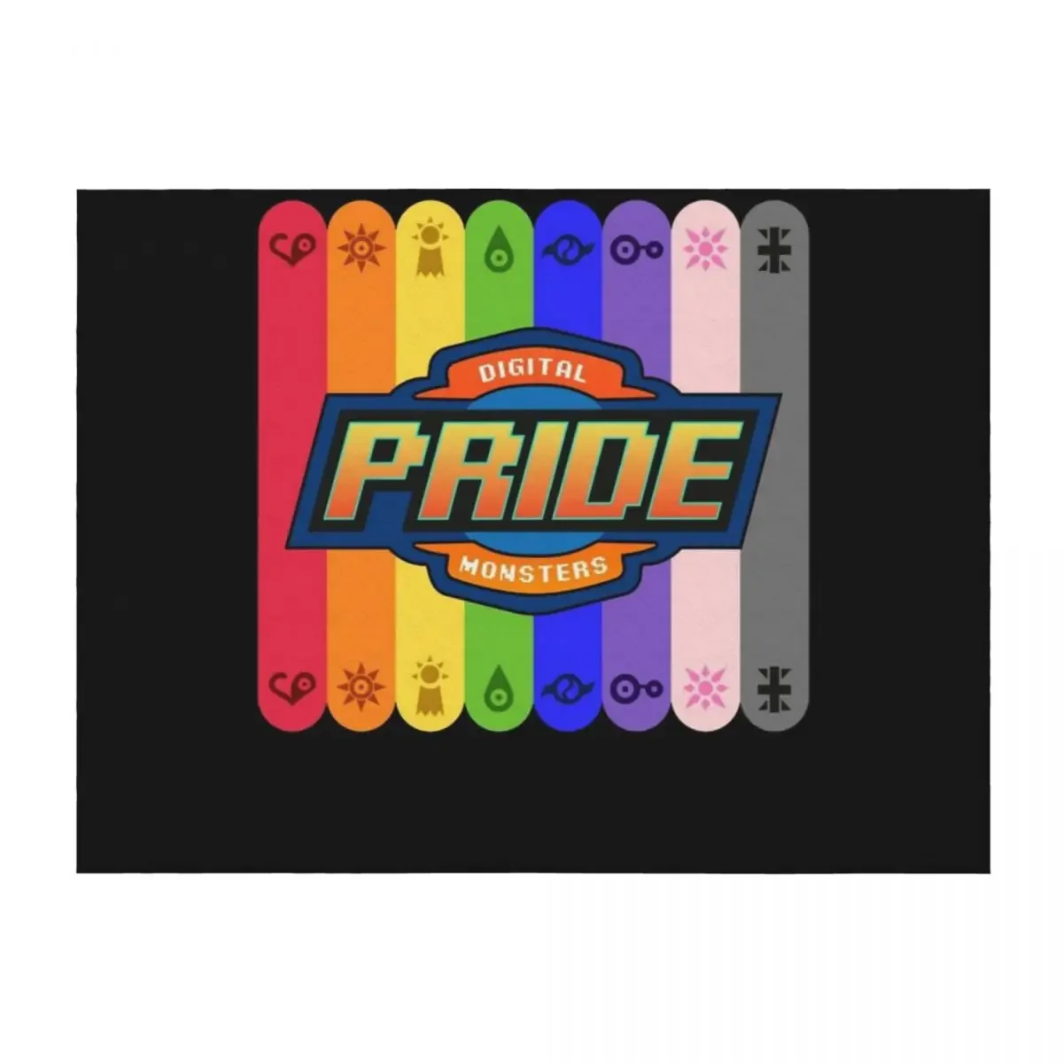 Digimon Pride Throw Blanket Sofa Throw Thermals For Travel Flannels Custom Blankets
Digimon Pride Throw Blanket Sofa Throw Thermals For Travel Flannels Custom Blankets