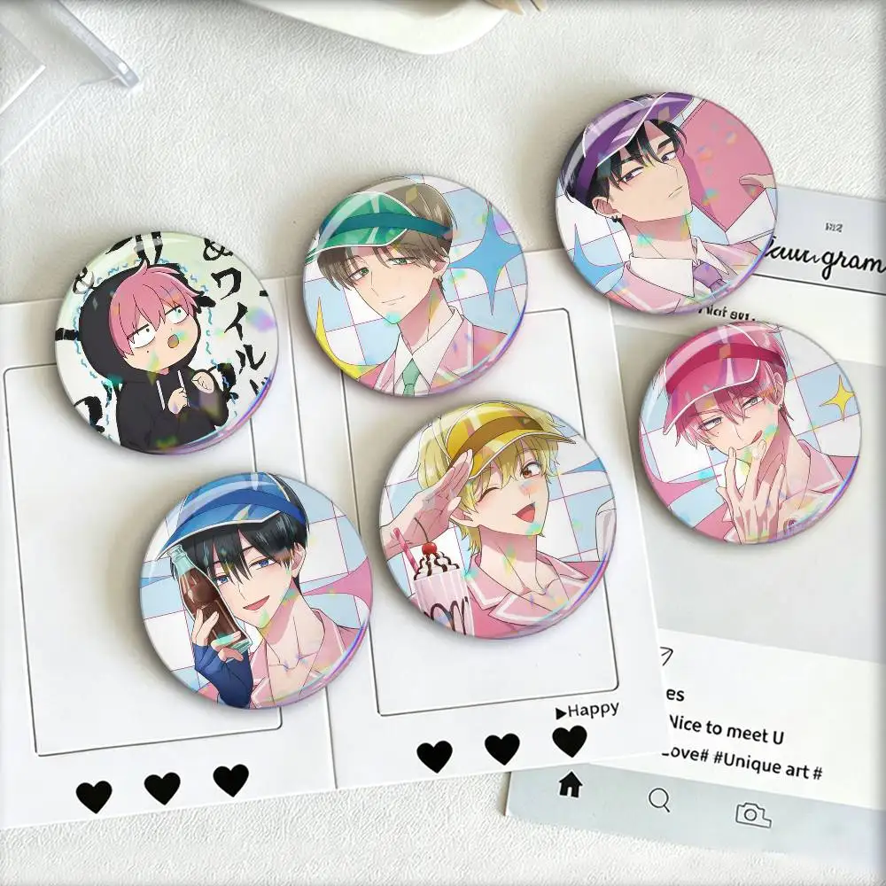 T-Tamon Kun Anime Laser Badge Creative Pins Brooch for Bag Clothes Hat Decor Gifts Fans Collect
T-Tamon Kun Anime Laser Badge Creative Pins Brooch for Bag Clothes Hat Decor Gifts Fans Collect