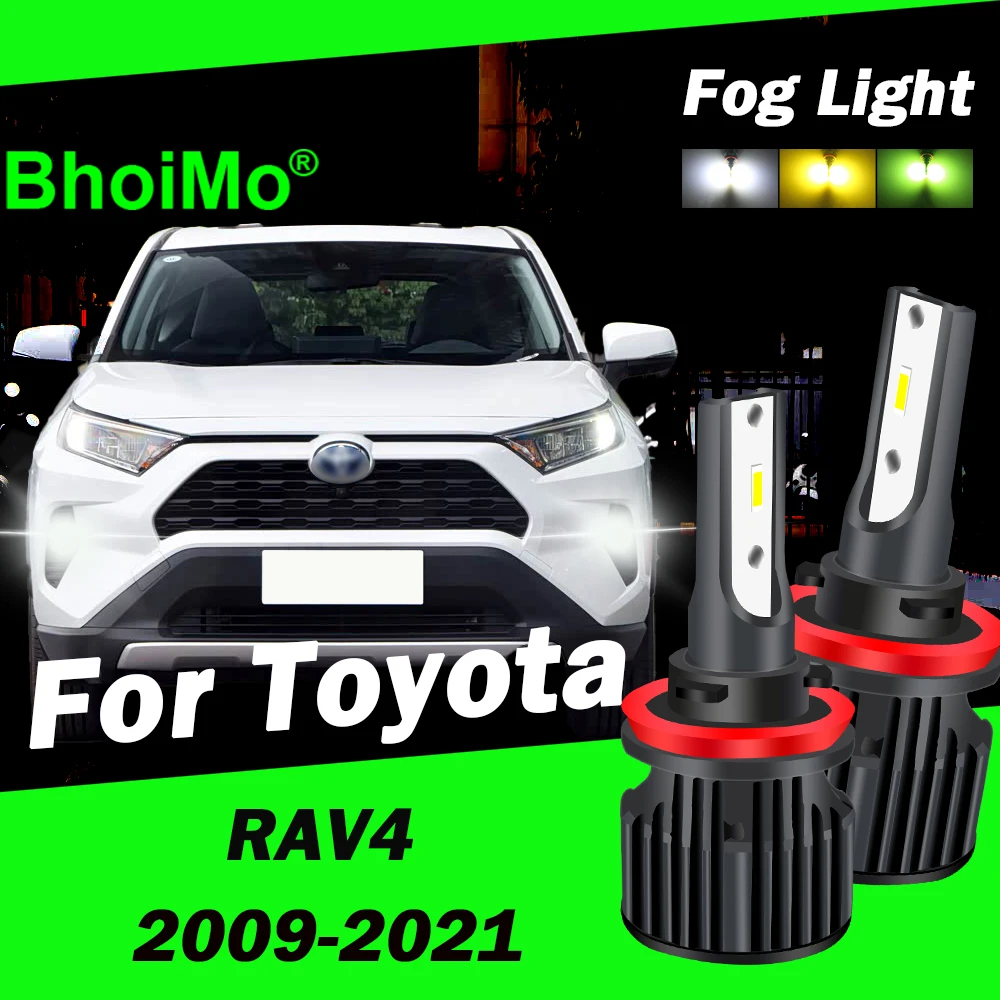 BhoiMo Car Led For Toyota RAV4 Front Fog Lights 2009 2010 2011 2012 2013 2014 2015 2016 2017 2018 2019 2020 2021 Lamp Auto Bulb
BhoiMo Car Led For Toyota RAV4 Front Fog Lights 2009 2010 2011 2012 2013 2014 2015 2016 2017 2018 2019 2020 2021 Lamp Auto Bulb