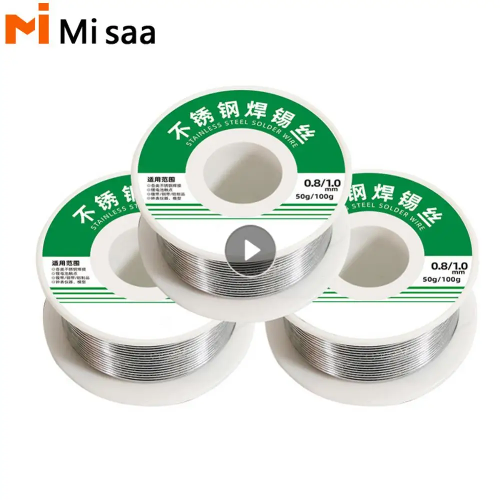 Stainless Steel Solder Wire Copper-iron-nickel Battery Pole Piece Welding Low Melt Welding Repair Welding Universal Solder Wires
Stainless Steel Solder Wire Copper-iron-nickel Battery Pole Piece Welding Low Melt Welding Repair Welding Universal Solder Wires