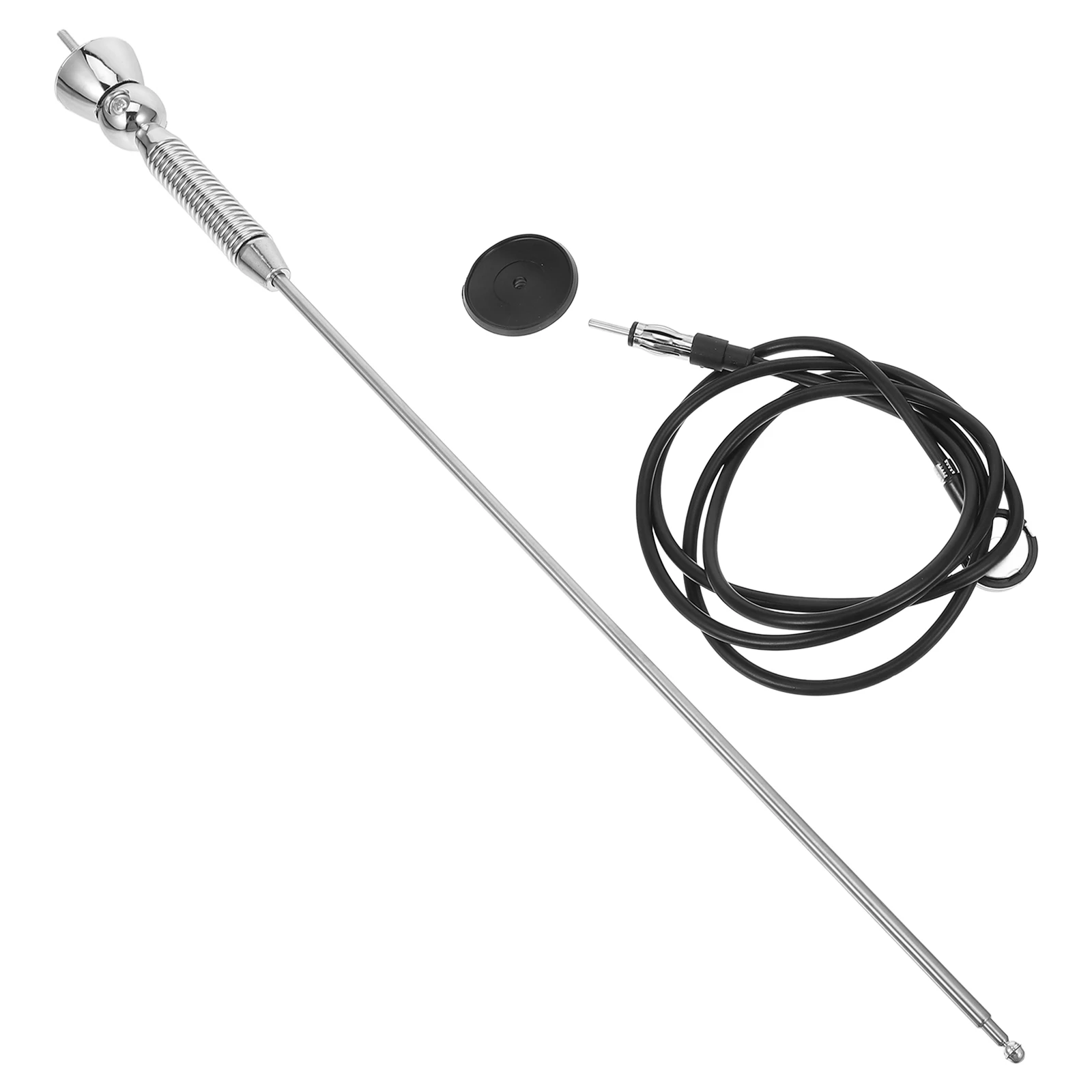 18 5 Inch Silver Car Antenna Roof Mount Cable for Suv Radio Signal Replacement Stainless Steel Car Accessories
18 5 Inch Silver Car Antenna Roof Mount Cable for Suv Radio Signal Replacement Stainless Steel Car Accessories